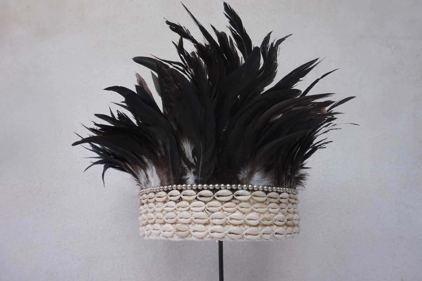 Feather Crown Black