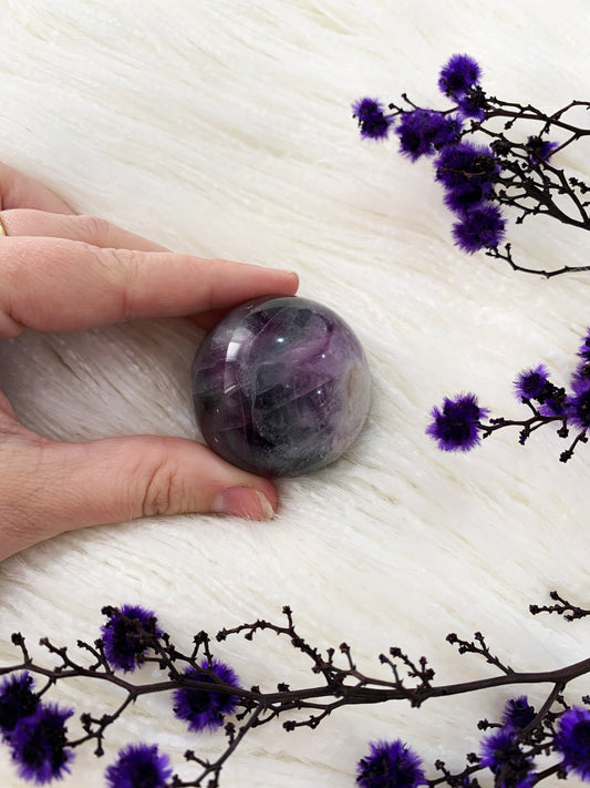 Rainbow Fluorite Sphere 2