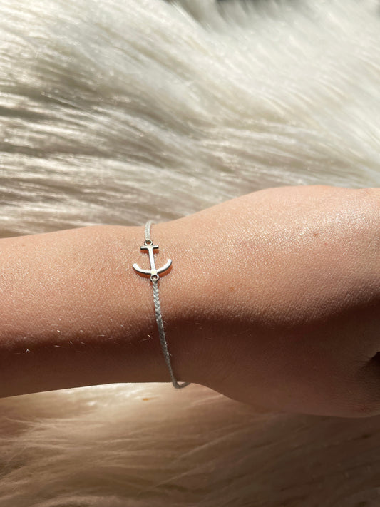 Anchor Wish Bracelet Blue - ONE LEFT!