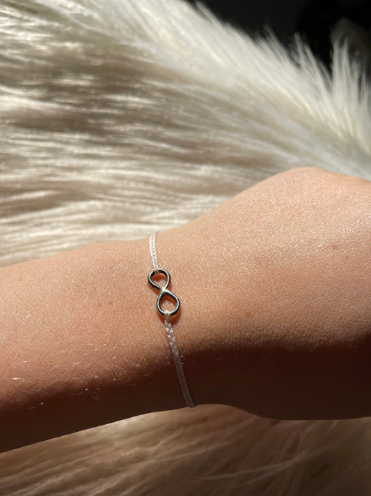 Eternity Wish Bracelet White