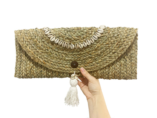 Sea Grass Clutch