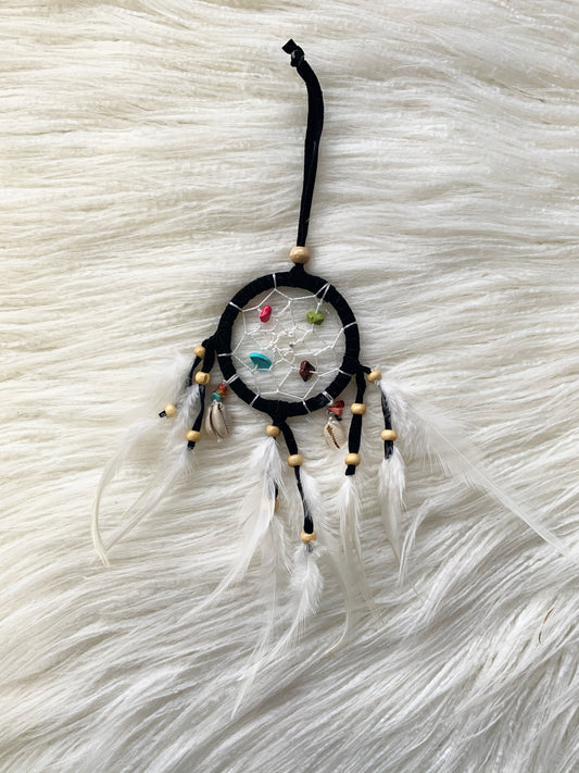 Dream Catcher Mini Black + Crystals