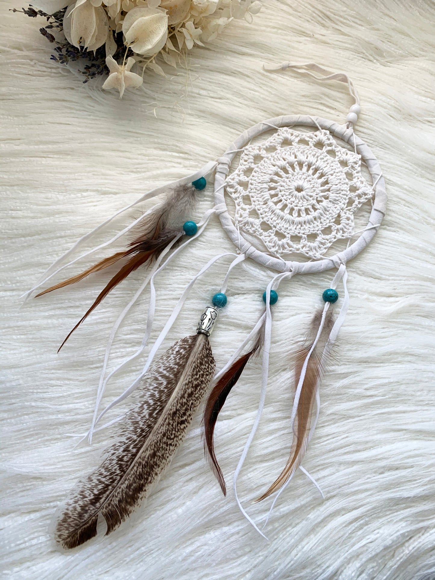 Dream Catcher Native White