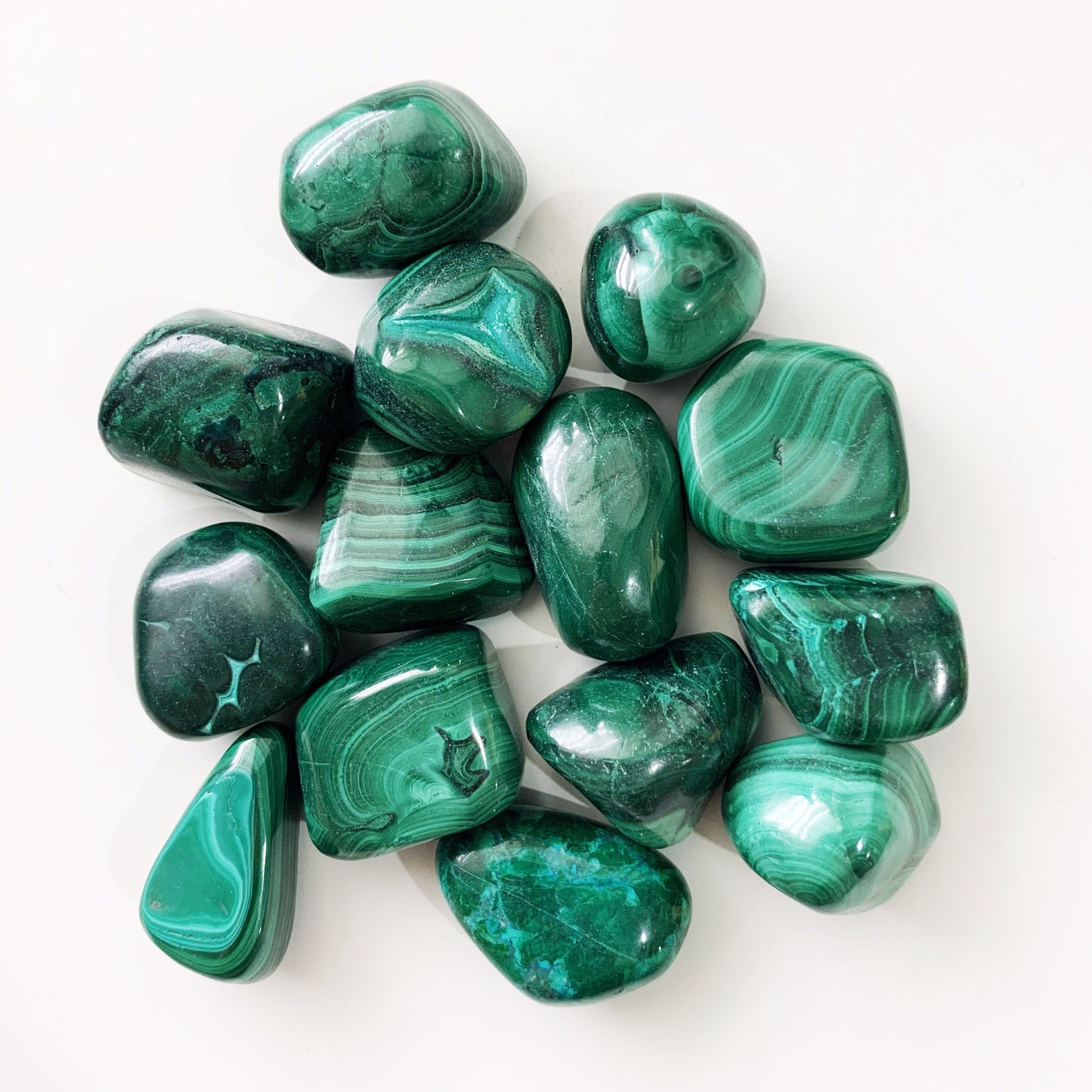 Malachite Tumble Stone