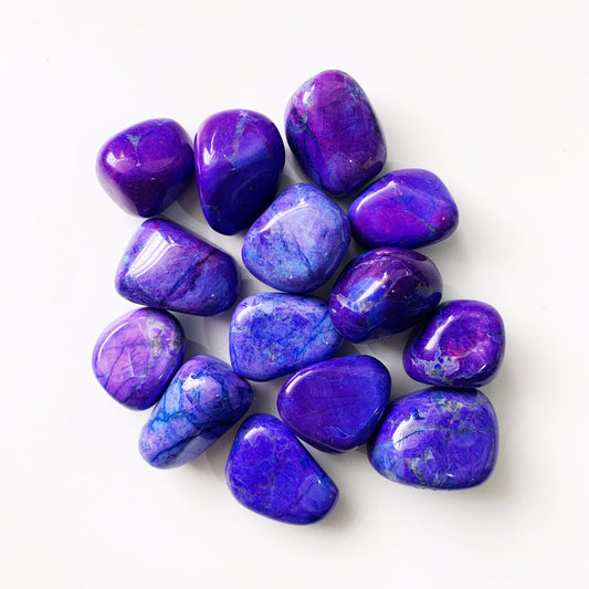 Purple Howlite Tumble Stone