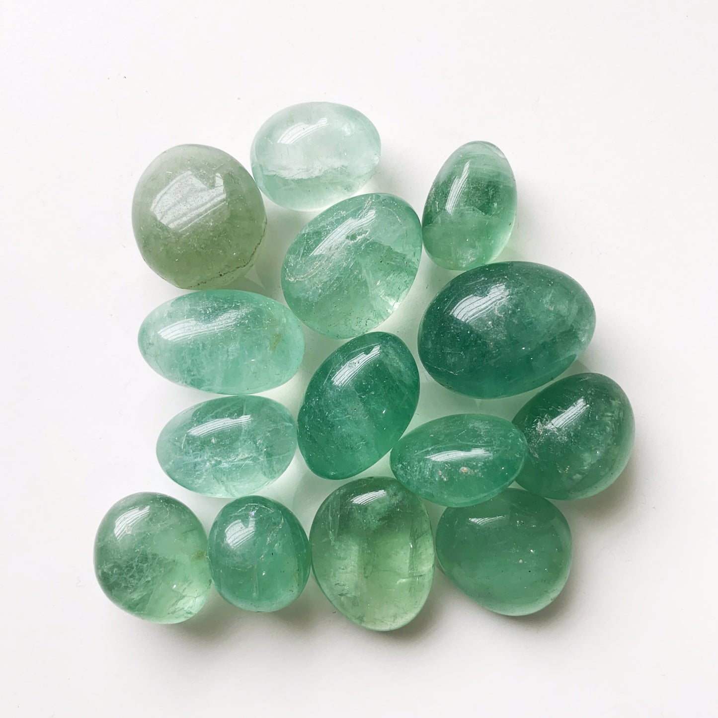FLUORITE TUMBLE STONE