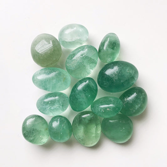 FLUORITE TUMBLE STONE