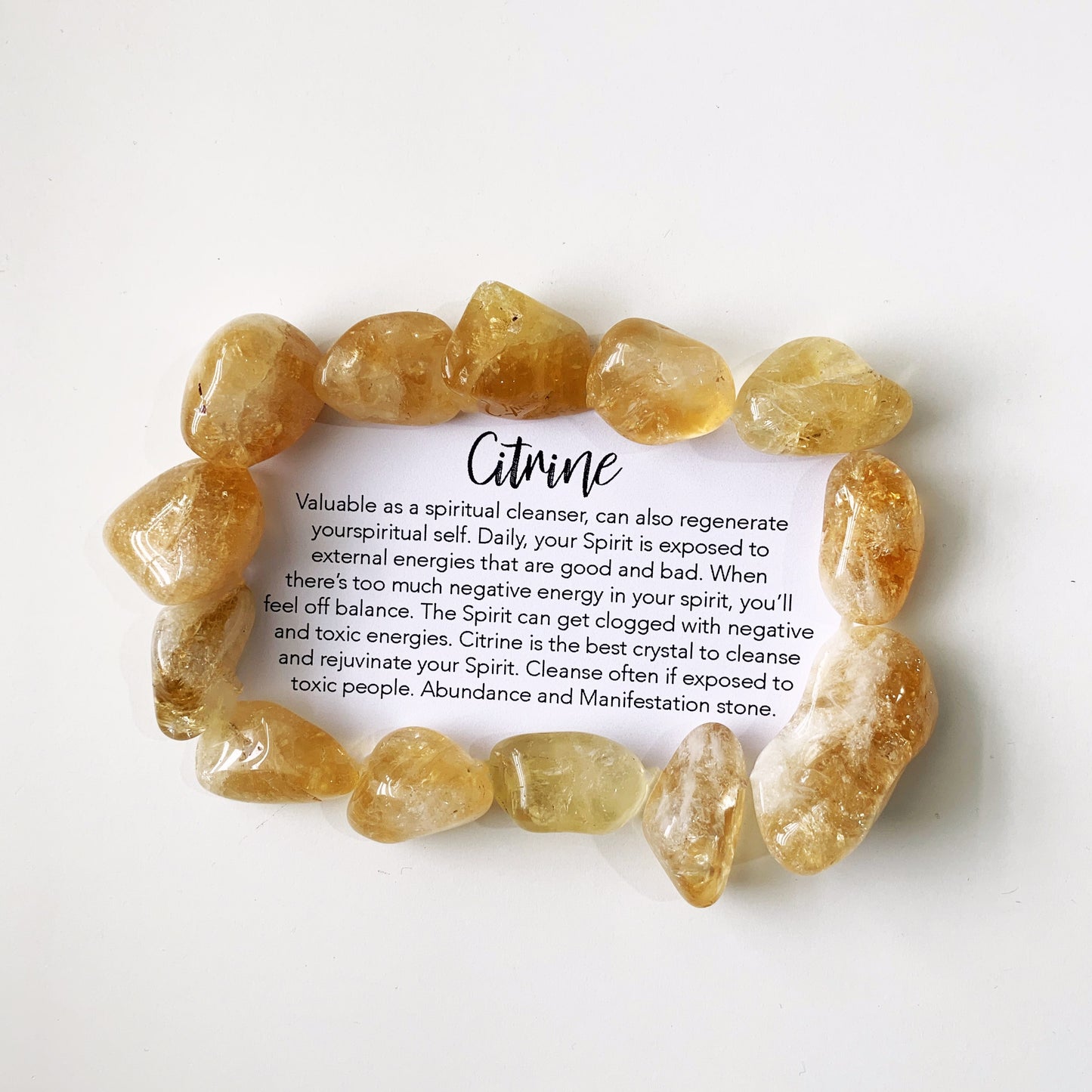 Citrine is a premier stone of manifestation, imagination, and personal will. Carrying the power of the sun, it is warm and comforting, energizing and life giving. It stimulates the chakras like the sunlight of spring, clearing the mind and stirring the soul to action.  Listing 1 Stone