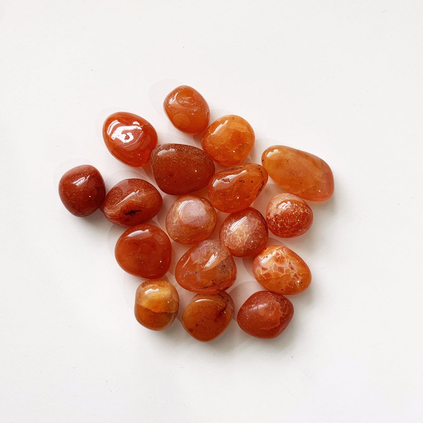 A stabilising stone, Carnelian restores vitality and motivation, and stimulates creativity. It gives courage, promotes positive life choices, dispels apathy and motivates for success. Carnelian is useful for overcoming abuse of any kind. It helps in trusting yourself and your perceptions.  Listing 1 Stone
