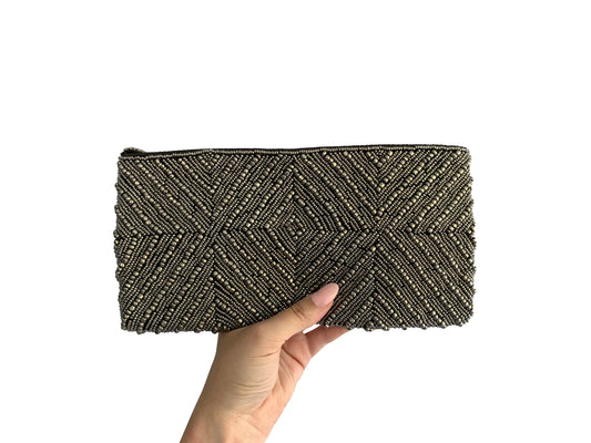 Beaded Clutch Puta Diamond Medium