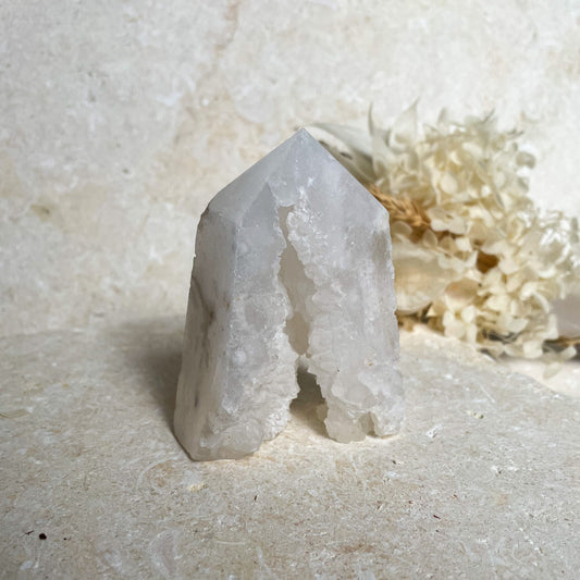 White Agate Geode Tower #3